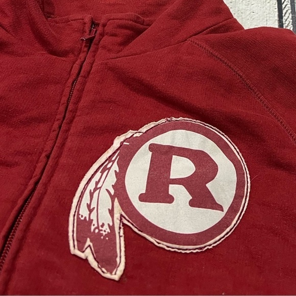 Women's Washington Redskins NFL Football Pullover Sports Zip Up Sweatshirt - Picture 2 of 6